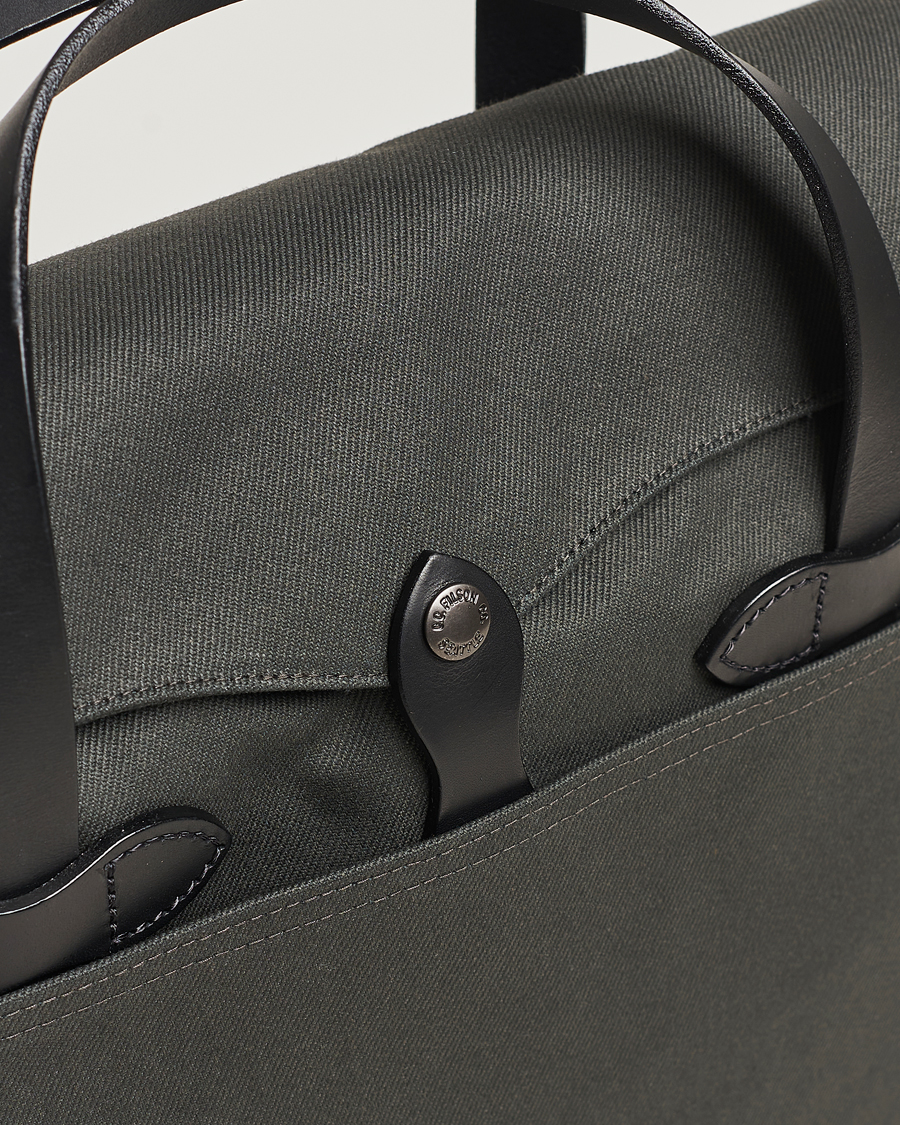 Herre | Filson Original Briefcase Faded Black | Filson | Original Briefcase Faded Black