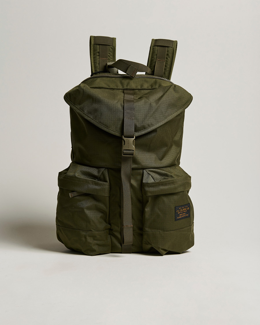 Herre |  | Filson | Ripstop Nylon Backpack Surplus Green