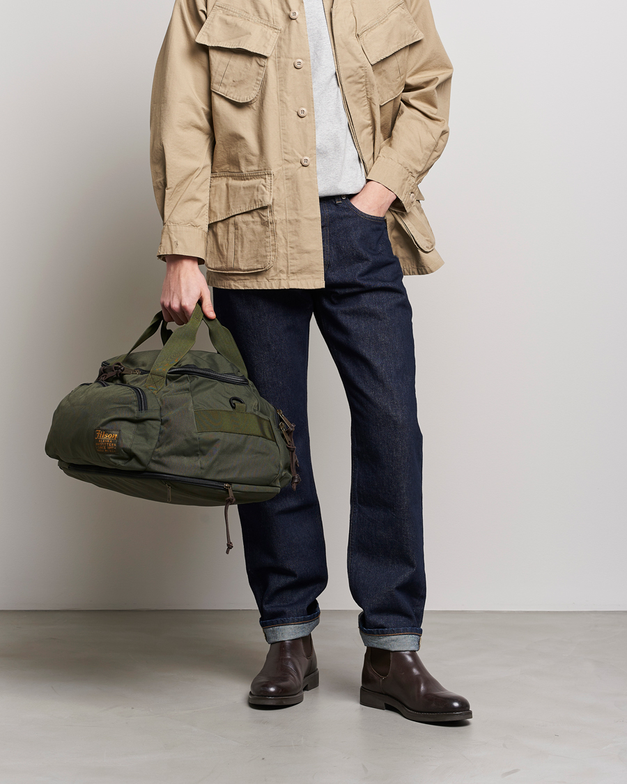 Herre |  | Filson | Cordura Nylon Duffle Pack Otter Green