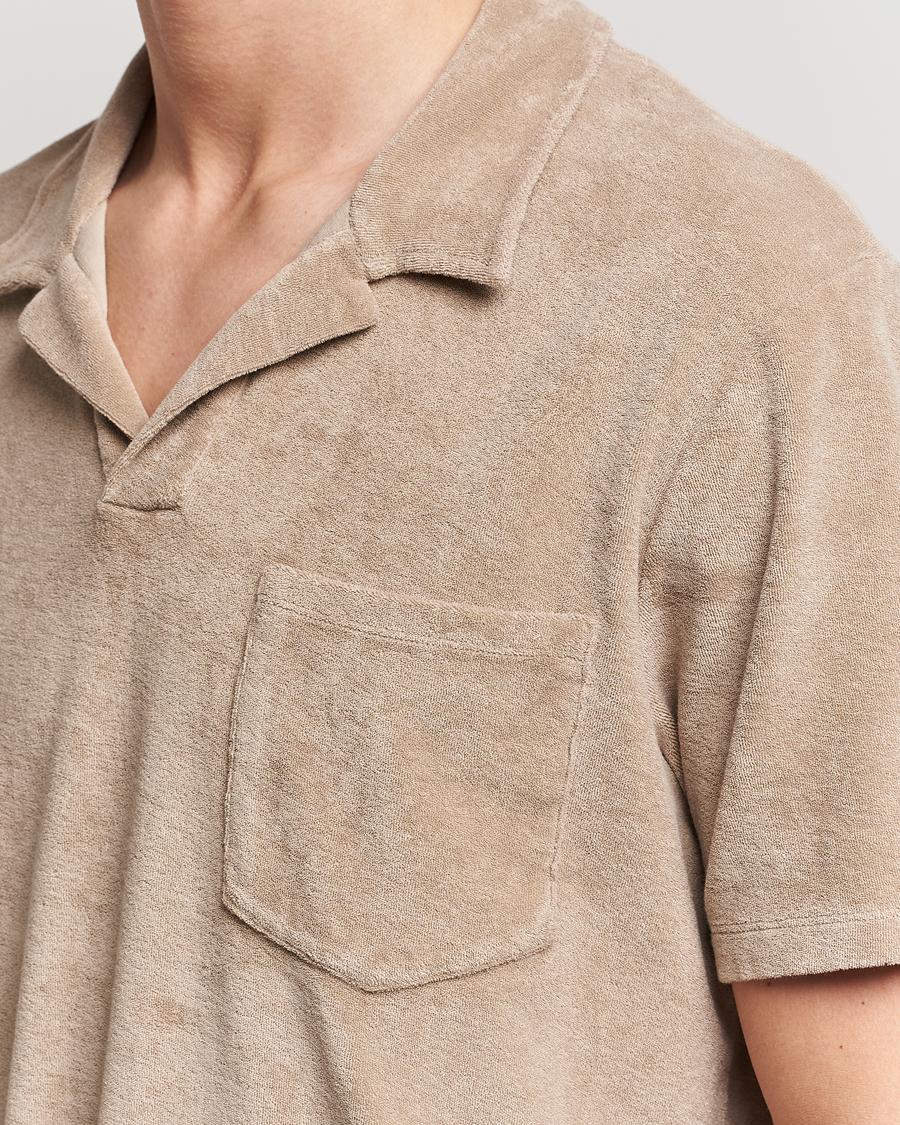 Herre | Pikéer | A Day's March | Terry Polo Khaki