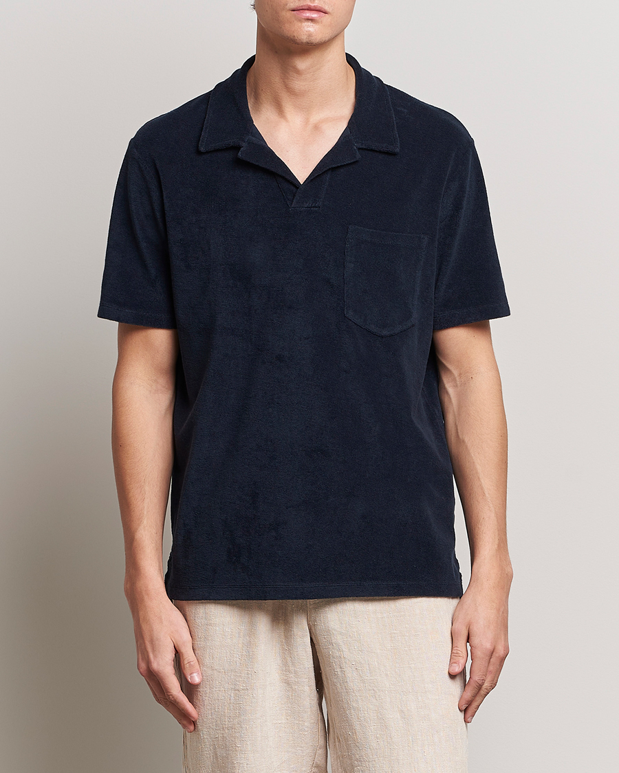 Herre | Terry | A Day's March | Terry Polo Navy