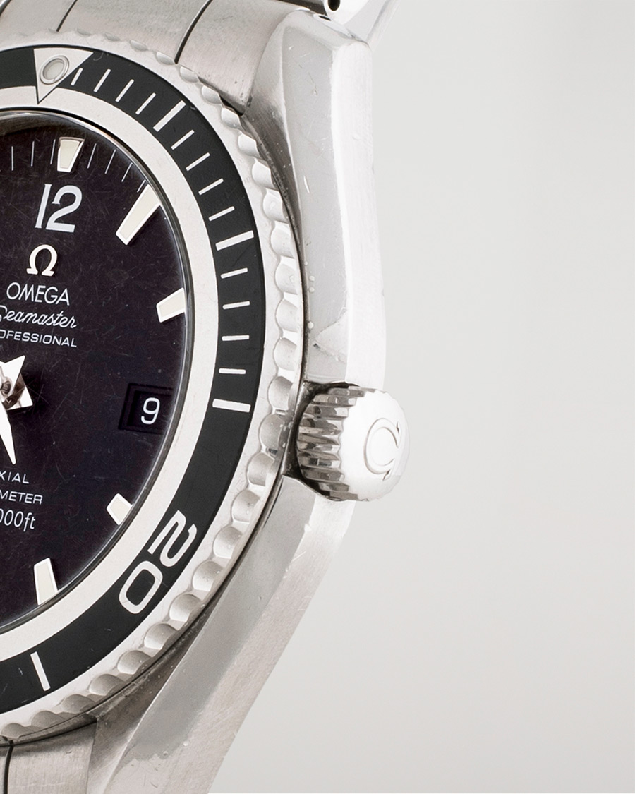 Herre | Omega Pre-Owned Seamaster Planet Ocean 2200.50.00 Steel Black | Omega Pre-Owned | Seamaster Planet Ocean 2200.50.00 Steel Black