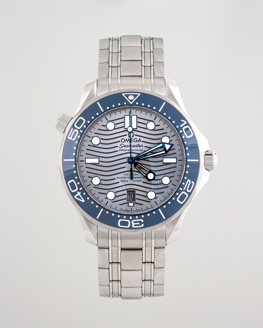 Herre | Omega Pre-Owned Seamaster Diver 300M 210.30.42.20.06.001 Steel Silver | Omega Pre-Owned | Seamaster Diver 300M 210.30.42.20.06.001 Steel Silver