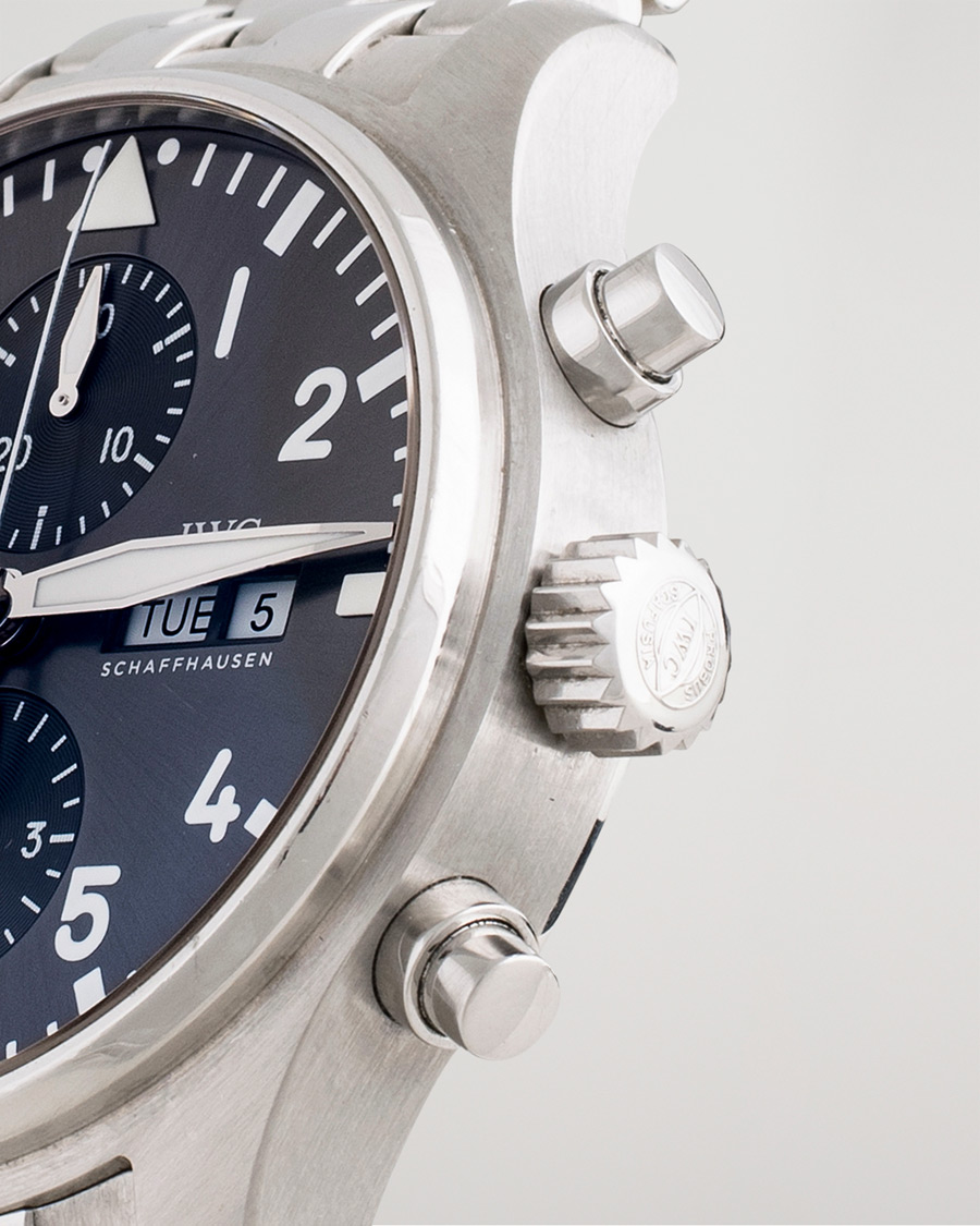 Herre | Pre-Owned & Vintage Watches | IWC Pre-Owned | Spitfire Chronograph IW377719 Steel Grey