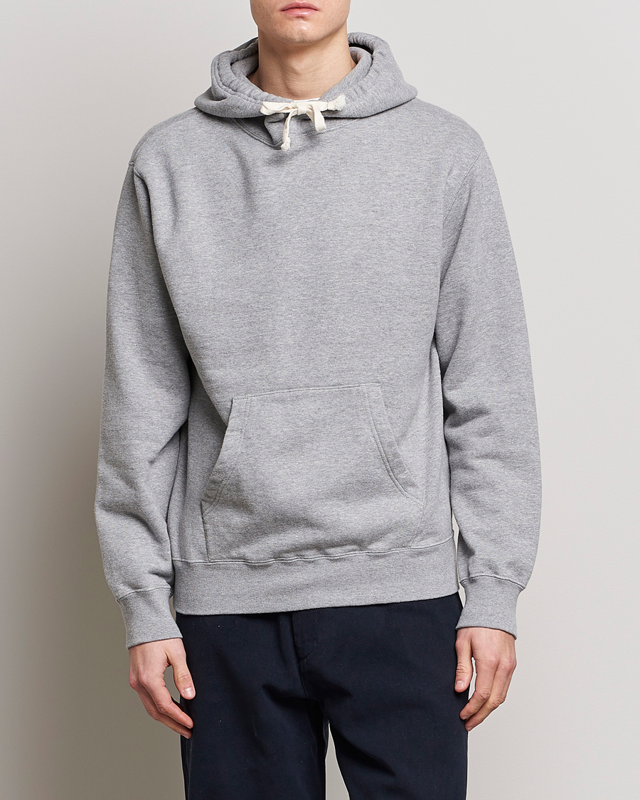 Herre |  | BEAMS PLUS | Japanese Cotton Hoodie Heather Grey