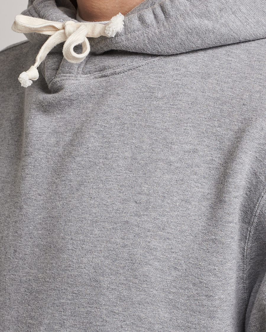 Herre | Gensere | BEAMS PLUS | Japanese Cotton Hoodie Heather Grey