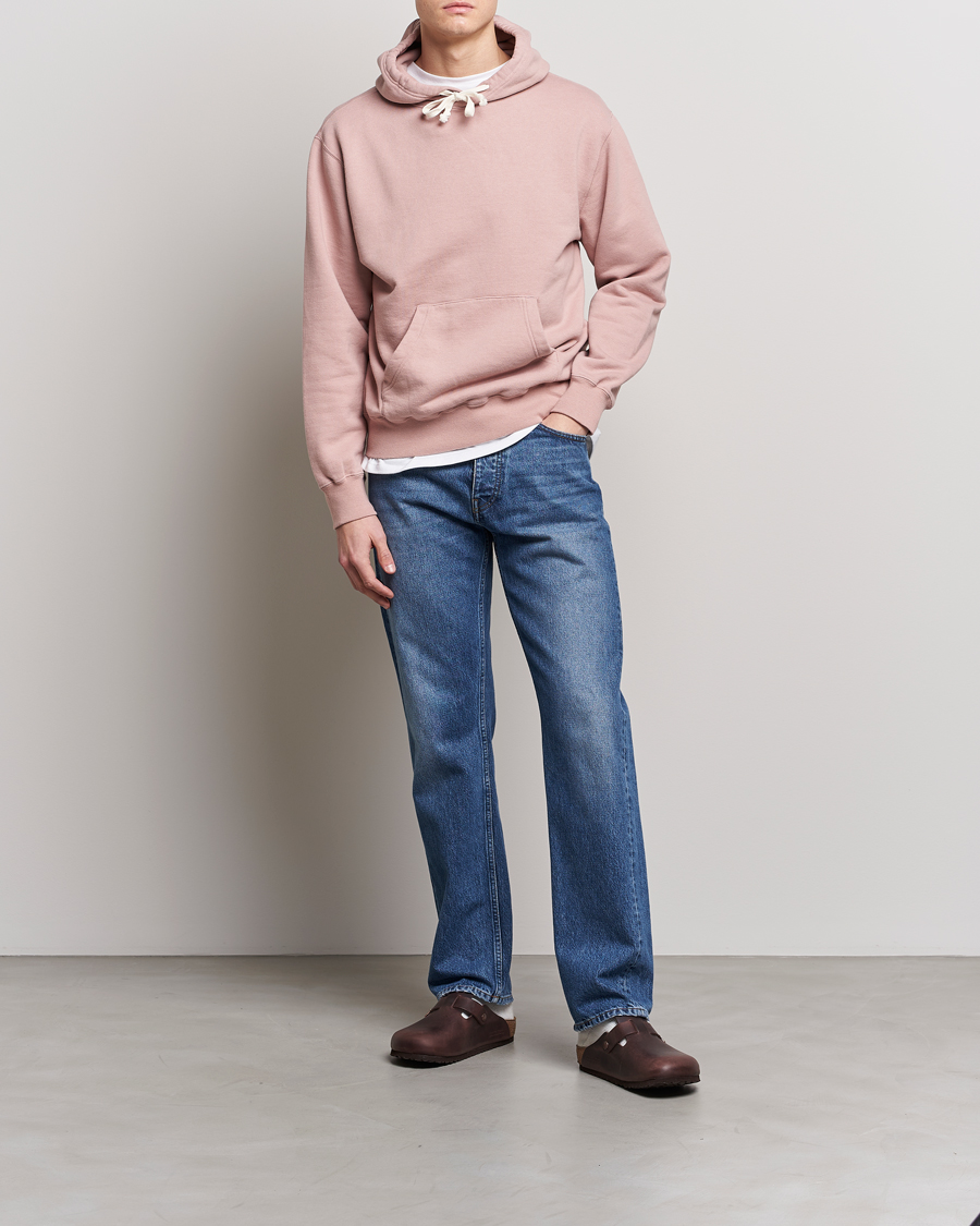Herre | Gensere | BEAMS PLUS | Japanese Cotton Hoodie Pink