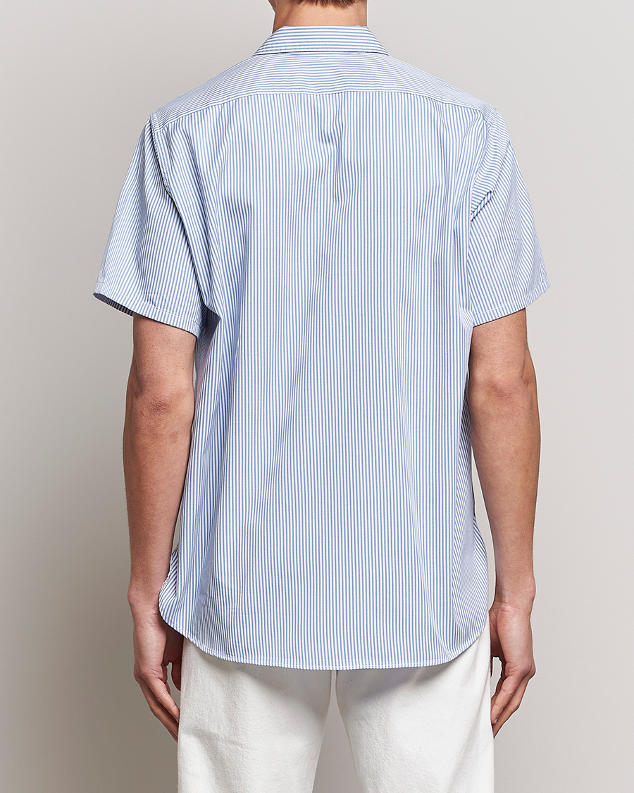Herre | Skjorter | BEAMS PLUS | Short Sleeve Work Shirt Light Blue