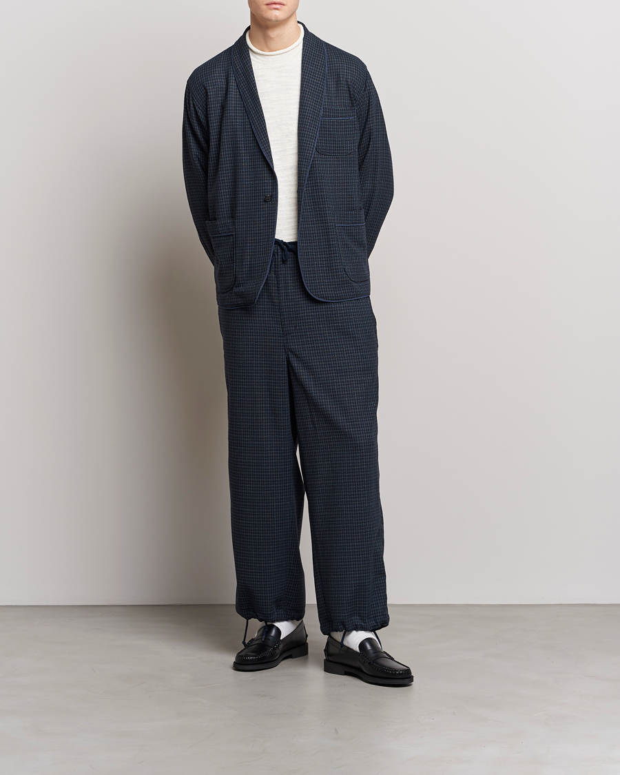 Herre | Bukser | BEAMS PLUS | Panama Wool Pants Navy