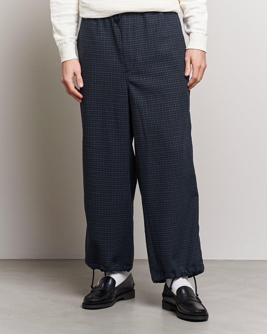 Herre | Bukser | BEAMS PLUS | Panama Wool Pants Navy