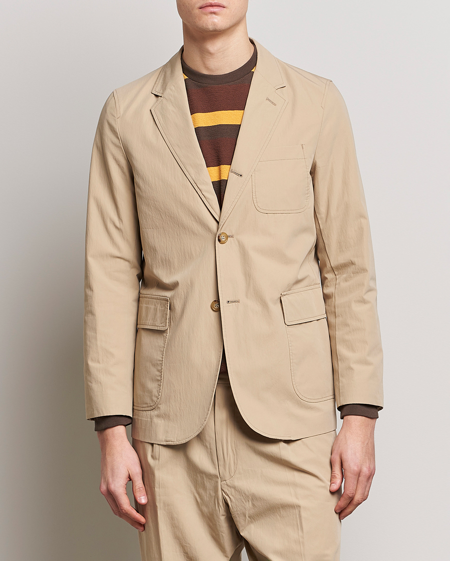 Herre | | BEAMS PLUS | Comfort Cloth Travel Jacket Beige