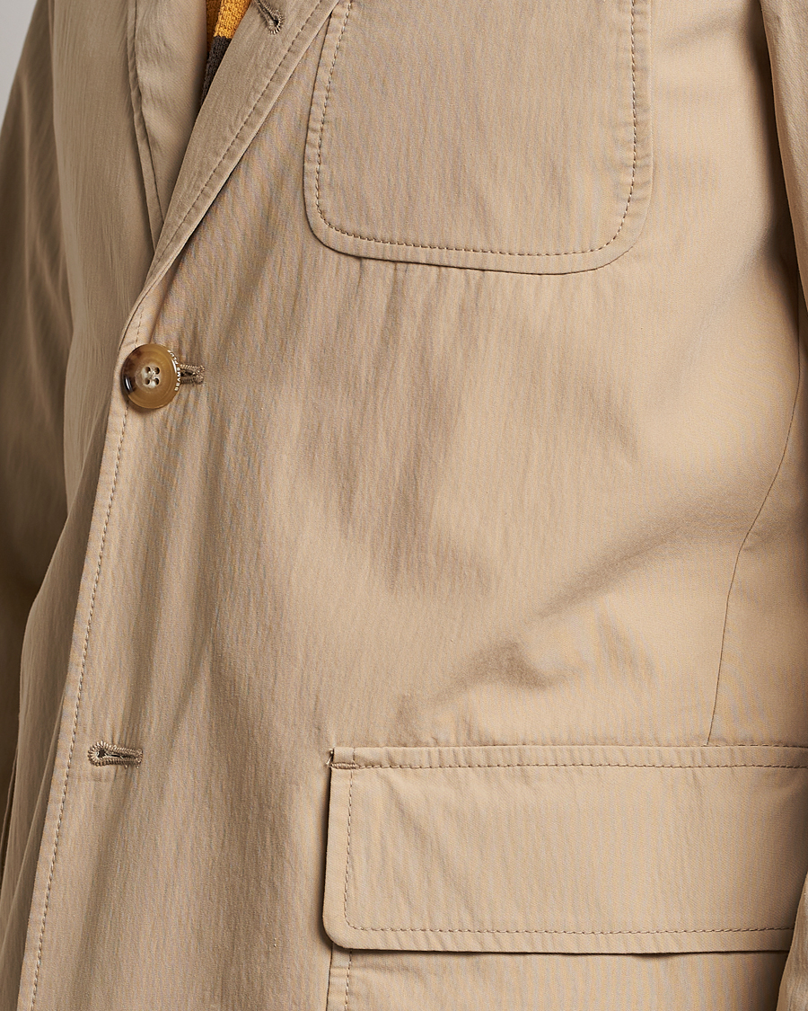 Herre | Dressjakker | BEAMS PLUS | Comfort Cloth Travel Jacket Beige