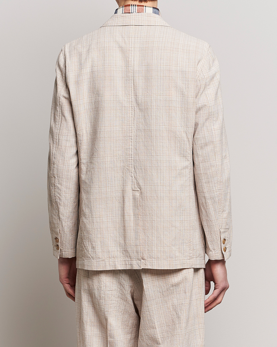 Herre | Dressjakker | BEAMS PLUS | Cotton/Linen Comfort Jacket Natural