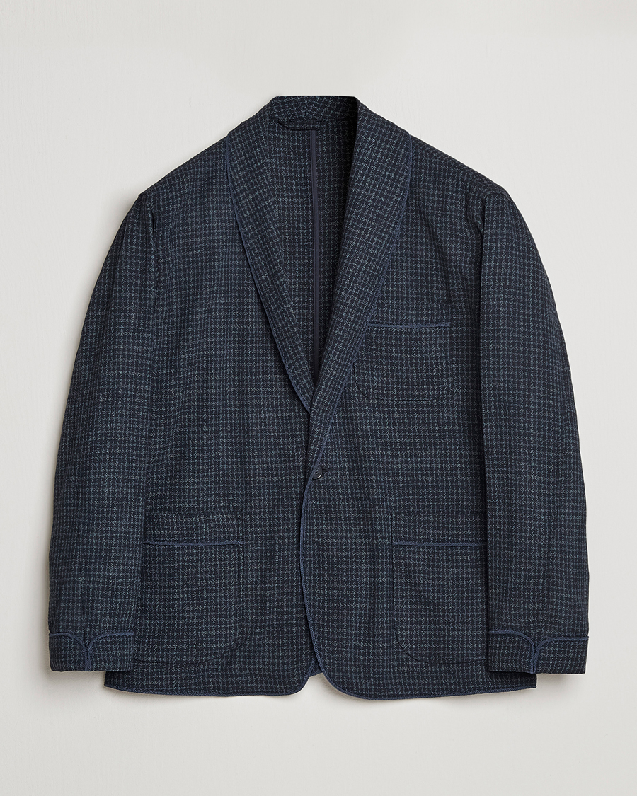 Herre | Dressjakker | BEAMS PLUS | Panama Smoking Jacket Navy
