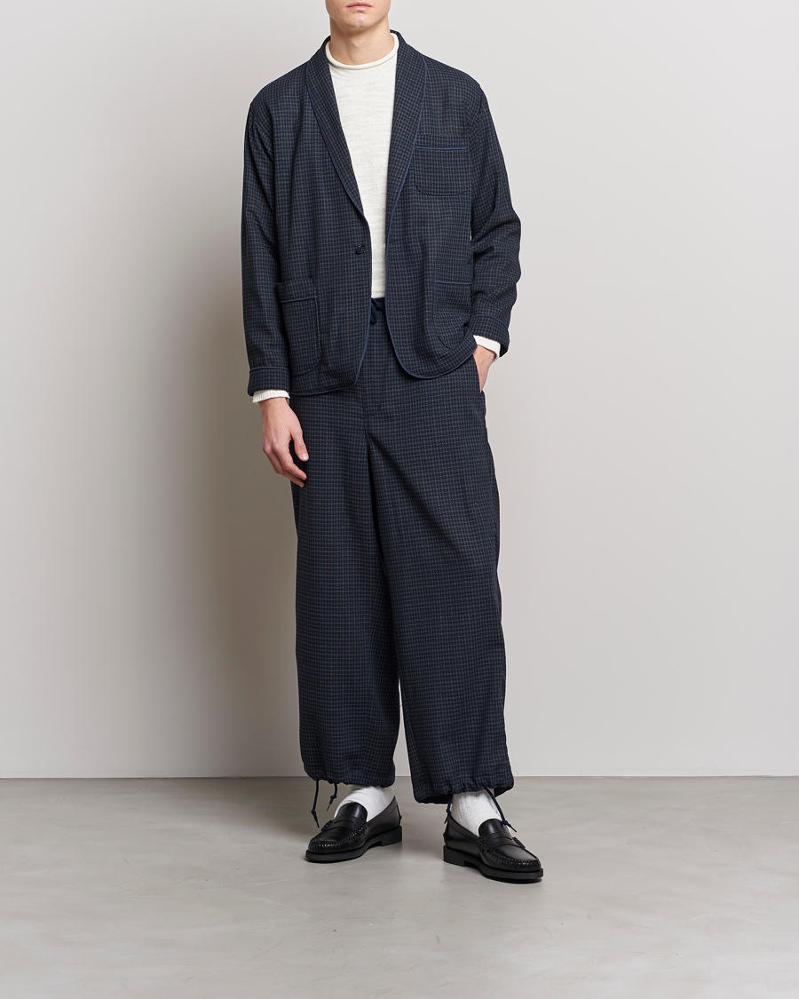 Herre | Dressjakker | BEAMS PLUS | Panama Smoking Jacket Navy