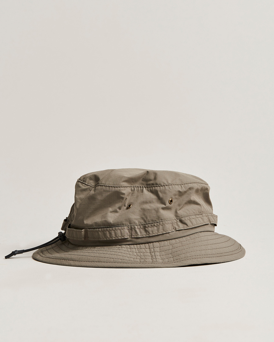 Herre | BEAMS PLUS Ripstop Jungle Hat Grey | BEAMS PLUS | Ripstop Jungle Hat Grey