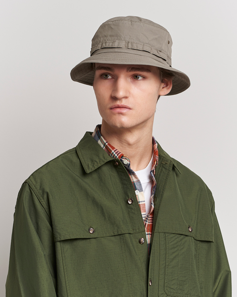 Herre | BEAMS PLUS Ripstop Jungle Hat Grey | BEAMS PLUS | Ripstop Jungle Hat Grey