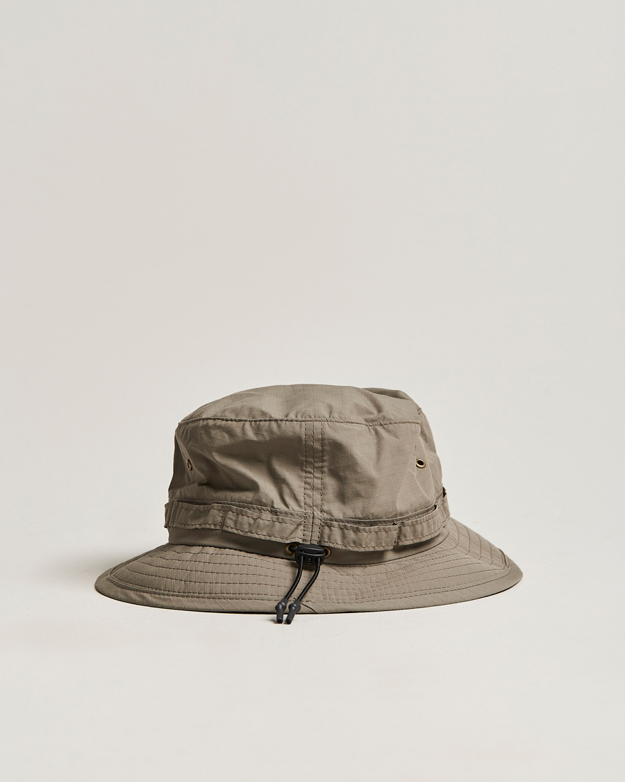 Herre | BEAMS PLUS Ripstop Jungle Hat Grey | BEAMS PLUS | Ripstop Jungle Hat Grey