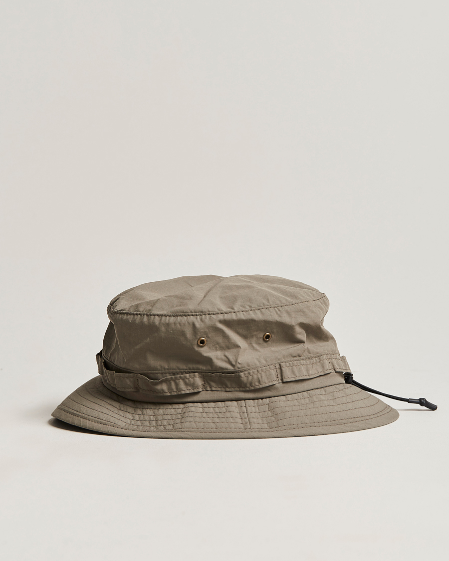 Herre | BEAMS PLUS Ripstop Jungle Hat Grey | BEAMS PLUS | Ripstop Jungle Hat Grey