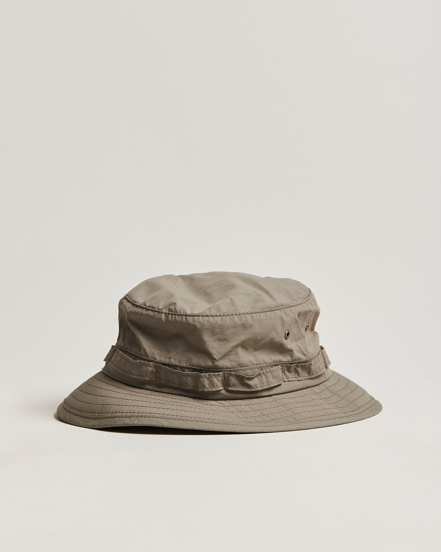 Herre | BEAMS PLUS Ripstop Jungle Hat Grey | BEAMS PLUS | Ripstop Jungle Hat Grey