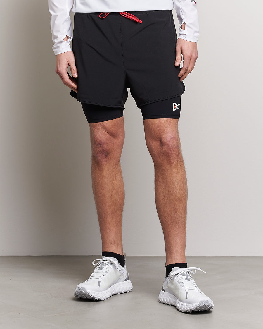 Herre | Klær | District Vision | Aaron Trail Shorts Black