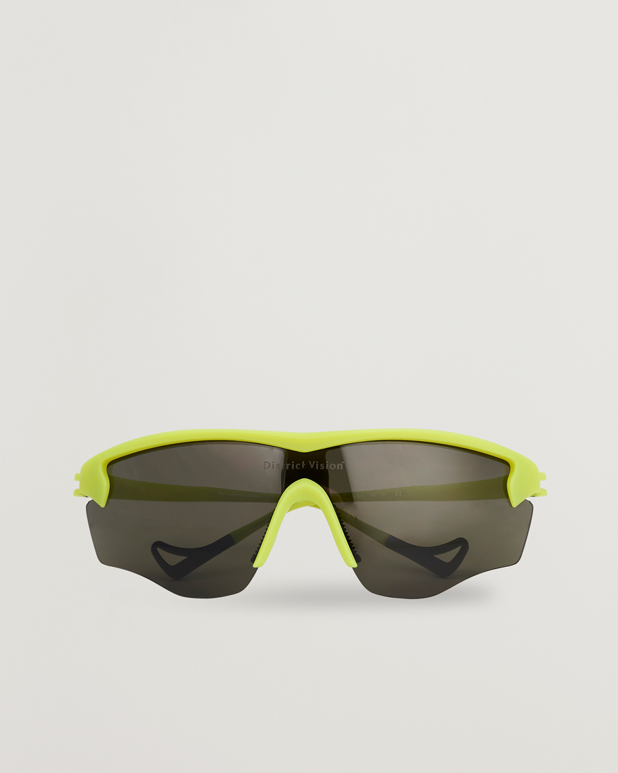 Herre | Solbriller | District Vision | Junya Racer Electric Green