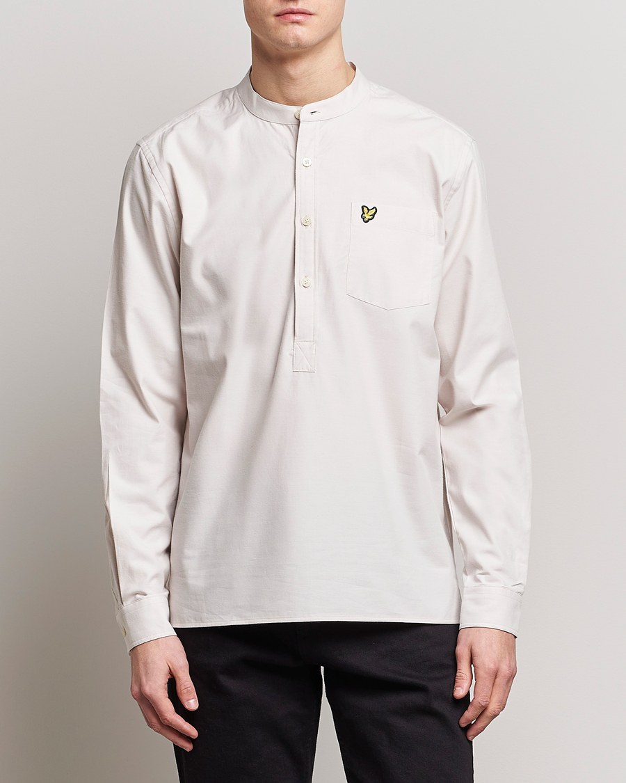 Herre | Skjorter | Lyle & Scott | Marl Grandad Shirt Cove