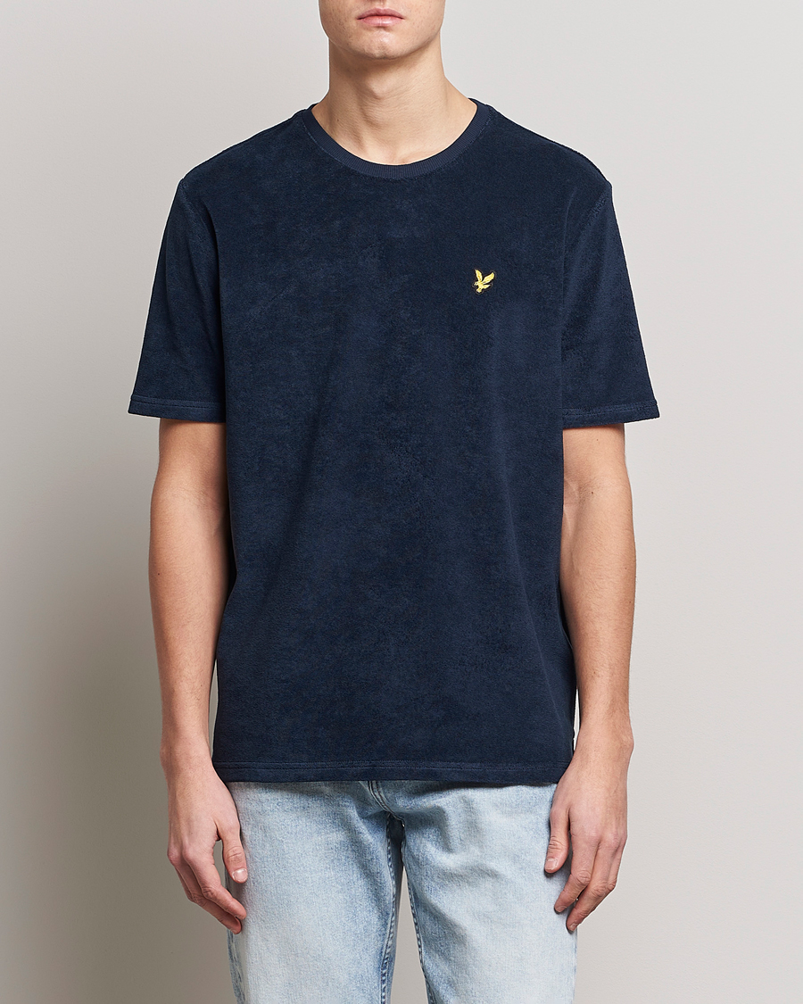 Herre |  | Lyle & Scott | Terry T-Shirt Dark Navy