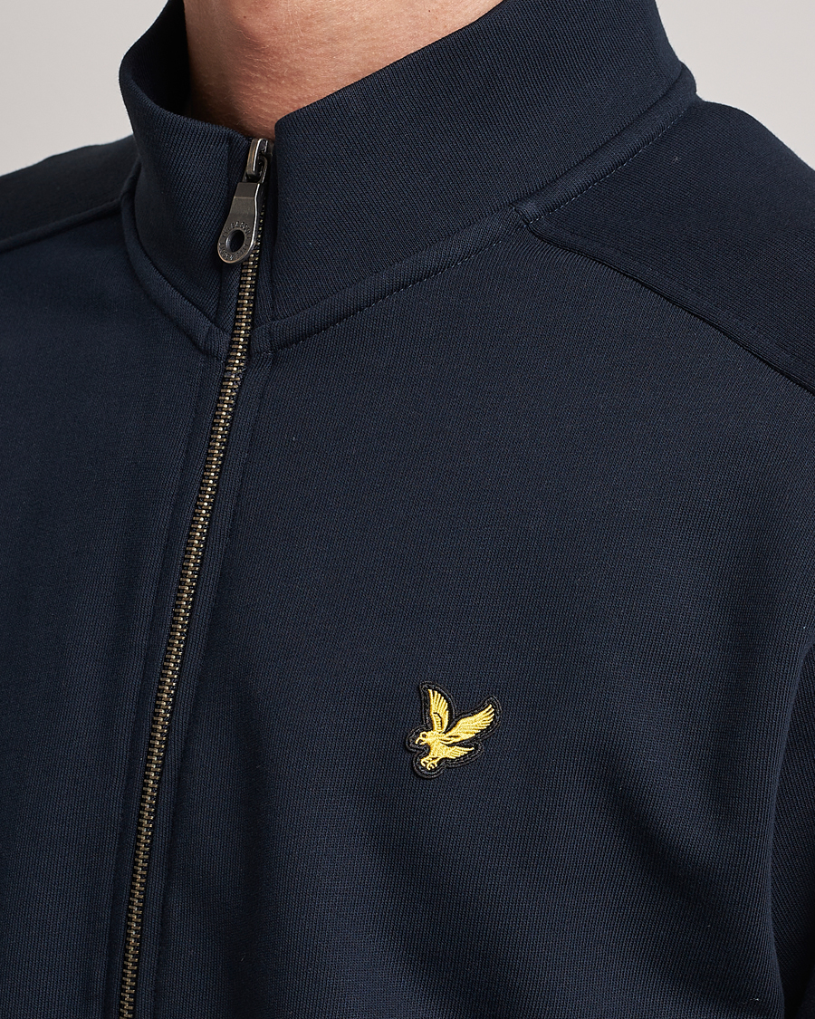 Herre | Gensere | Lyle & Scott | Track Full Zip Sweater Dark Navy