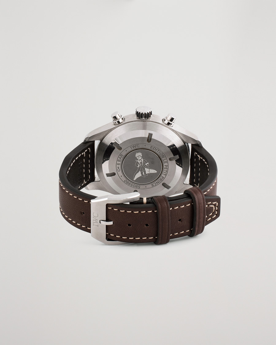 Herre | Pre-Owned & Vintage Watches | IWC Pre-Owned | Le Petit Prince Chronograph IW377714 Steel Blue