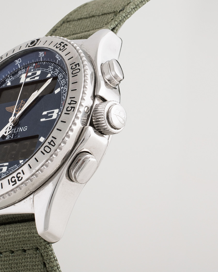 Herre | Pre-Owned & Vintage Watches | Breitling Pre-Owned | B-1 A68362 Steel Blue