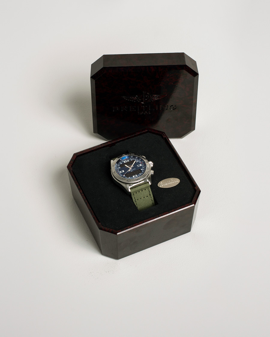 Herre | Pre-Owned & Vintage Watches | Breitling Pre-Owned | B-1 A68362 Steel Blue