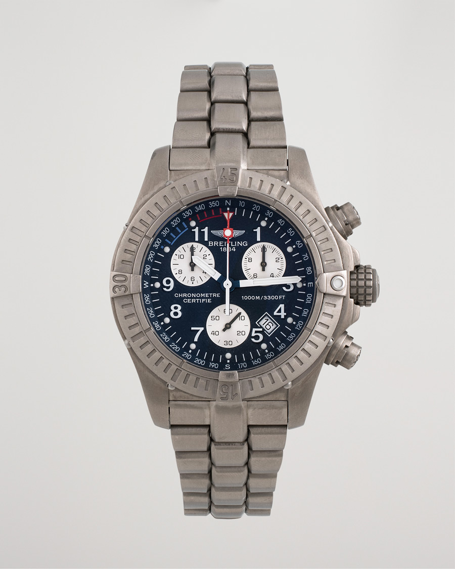 Herre | Pre-Owned & Vintage Watches | Breitling Pre-Owned | AvengerM1 E73360 Titan Blue