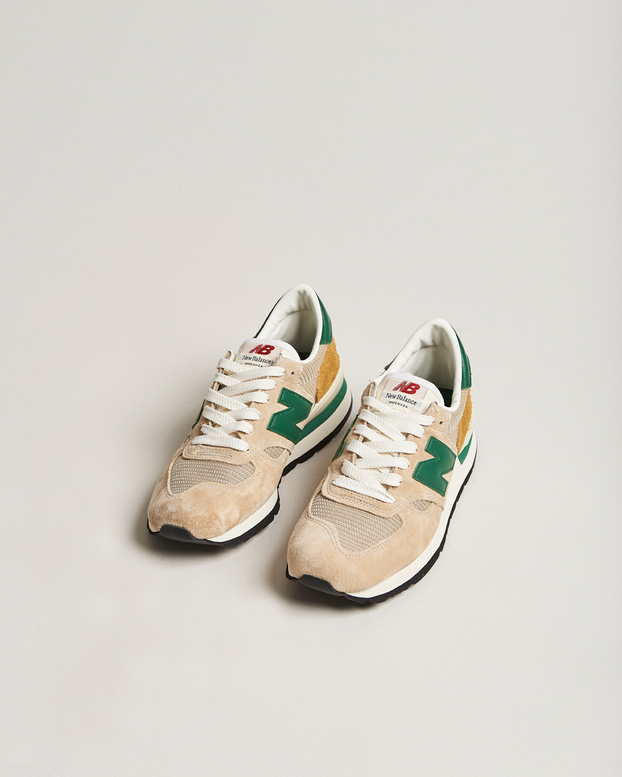 Herre | New Balance 990 Made In USA Sneakers Tan | New Balance | 990 Made In USA Sneakers Tan