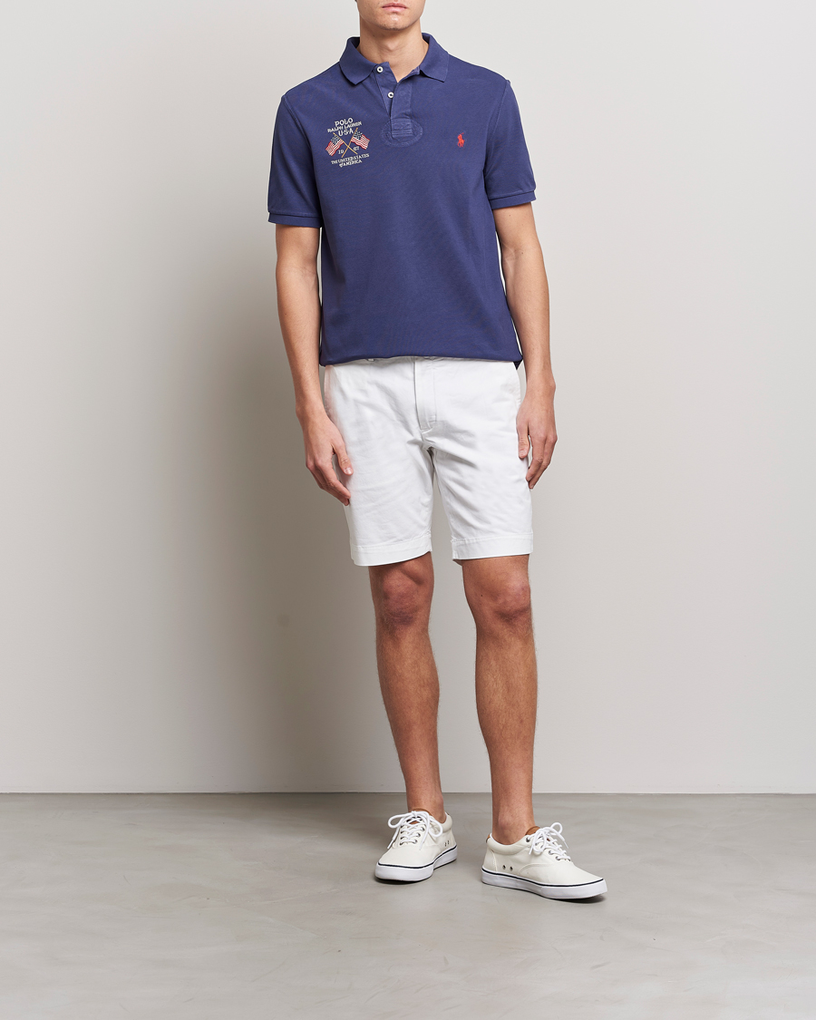 Herre | Pikéer | Polo Ralph Lauren | Classic Fit Flag Polo Boathouse Navy