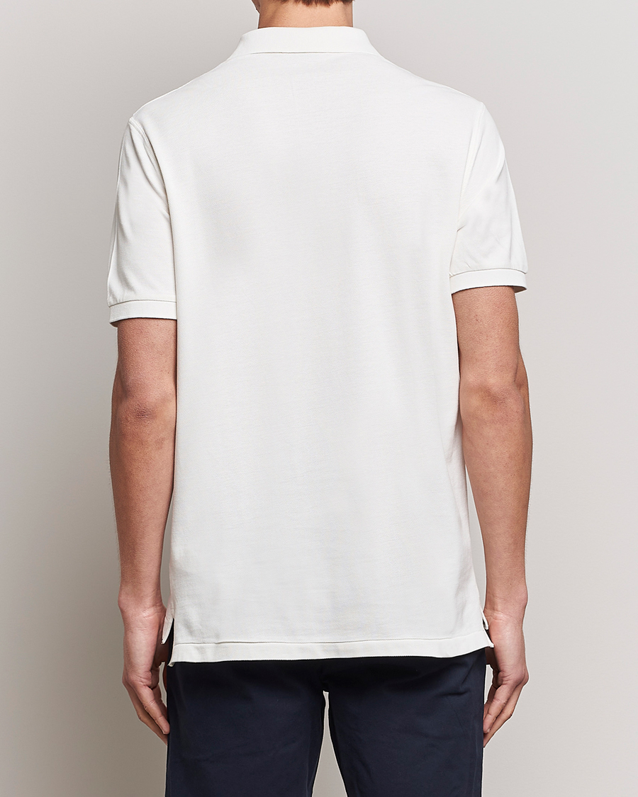Herre | Pikéer | Polo Ralph Lauren | Classic Fit Flag Polo Nevis White