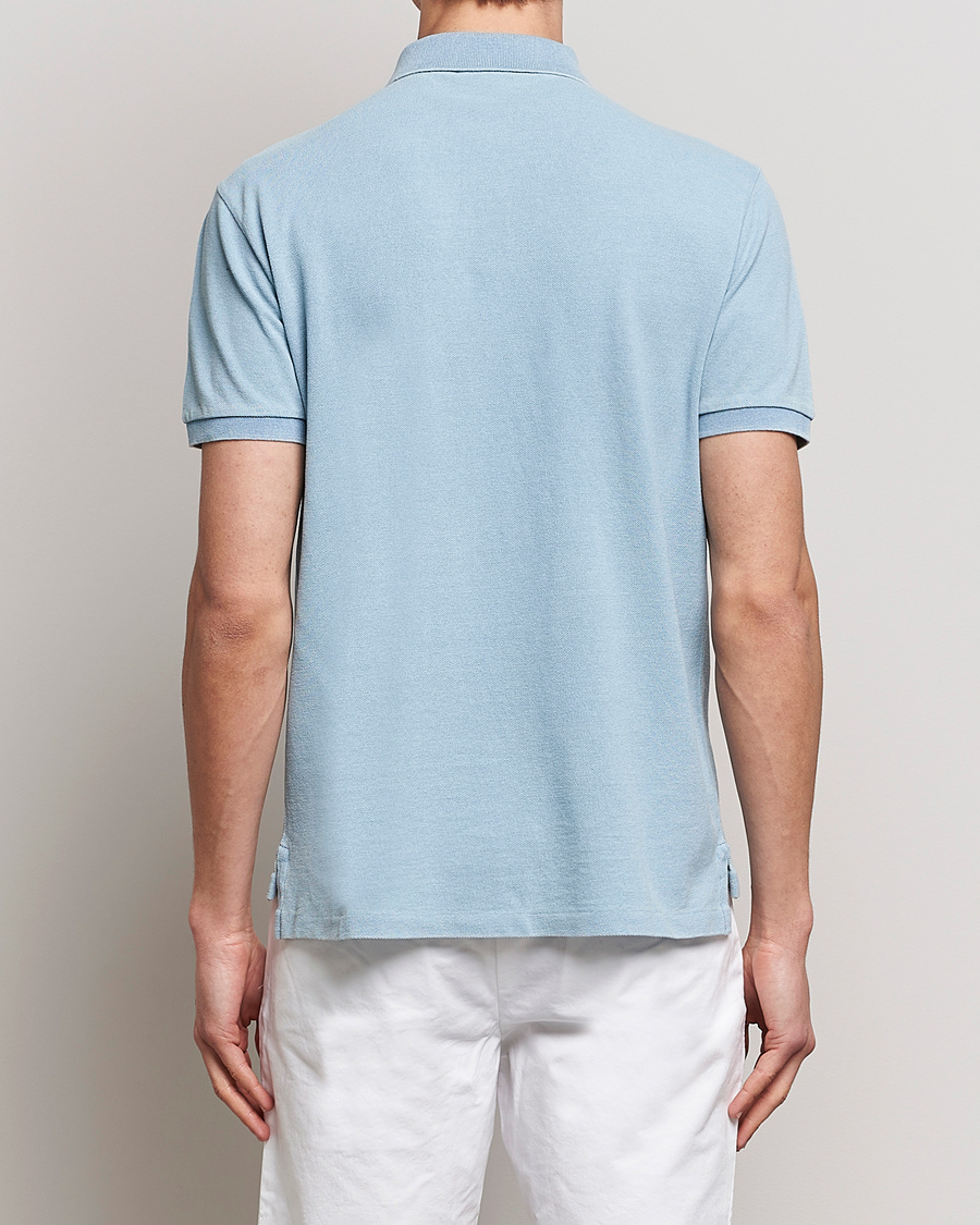 Herre | Pikéer | Polo Ralph Lauren | Custom Slim Fit Polo Light Indigo