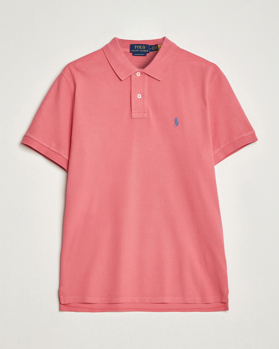 Herre | Pikéer | Polo Ralph Lauren | Custom Slim Fit Polo Red Sky