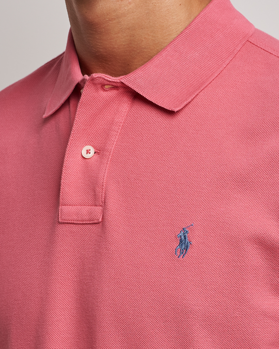 Herre | Pikéer | Polo Ralph Lauren | Custom Slim Fit Polo Red Sky