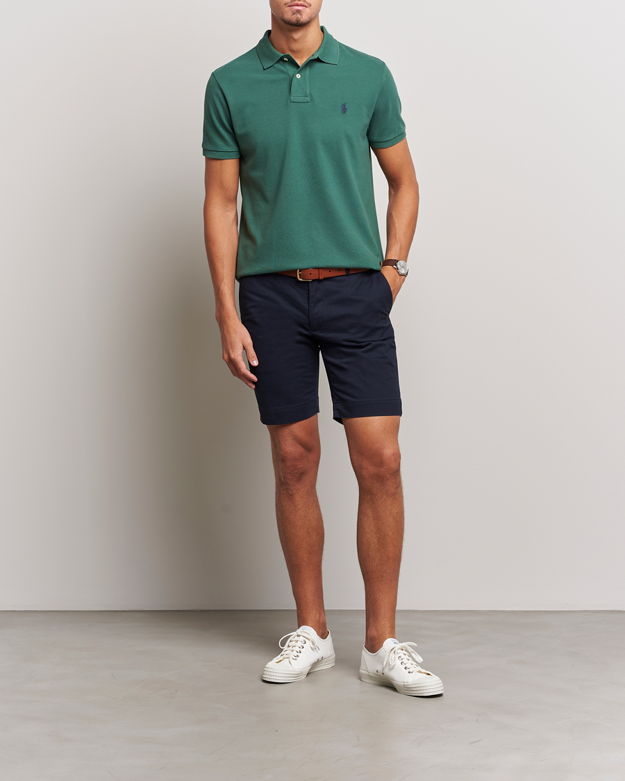 Herre | Pikéer | Polo Ralph Lauren | Custom Slim Fit Polo Washed Forest