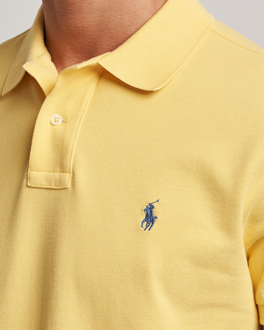 Herre | Pikéer | Polo Ralph Lauren | Custom Slim Fit Polo Fall Yellow