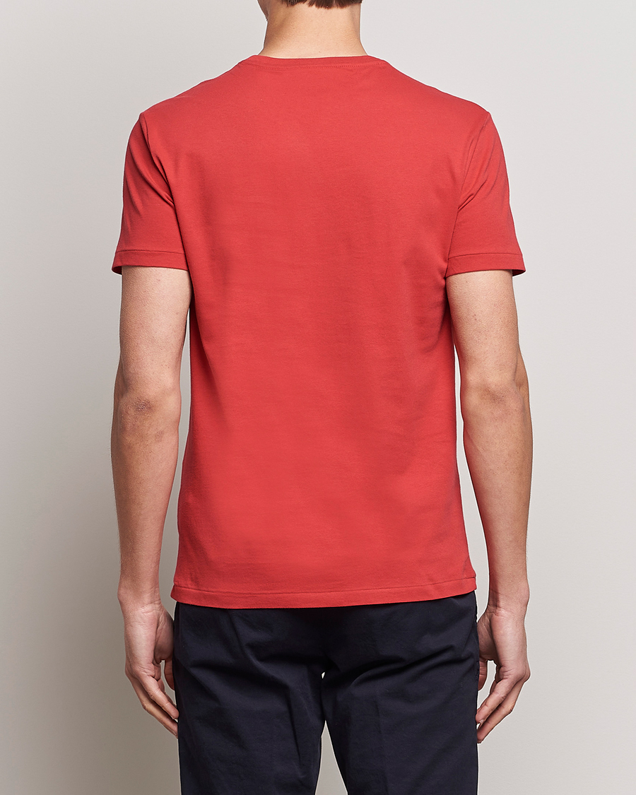 Herre | T-Shirts | Polo Ralph Lauren | Crew Neck T-Shirt Evening Post Red