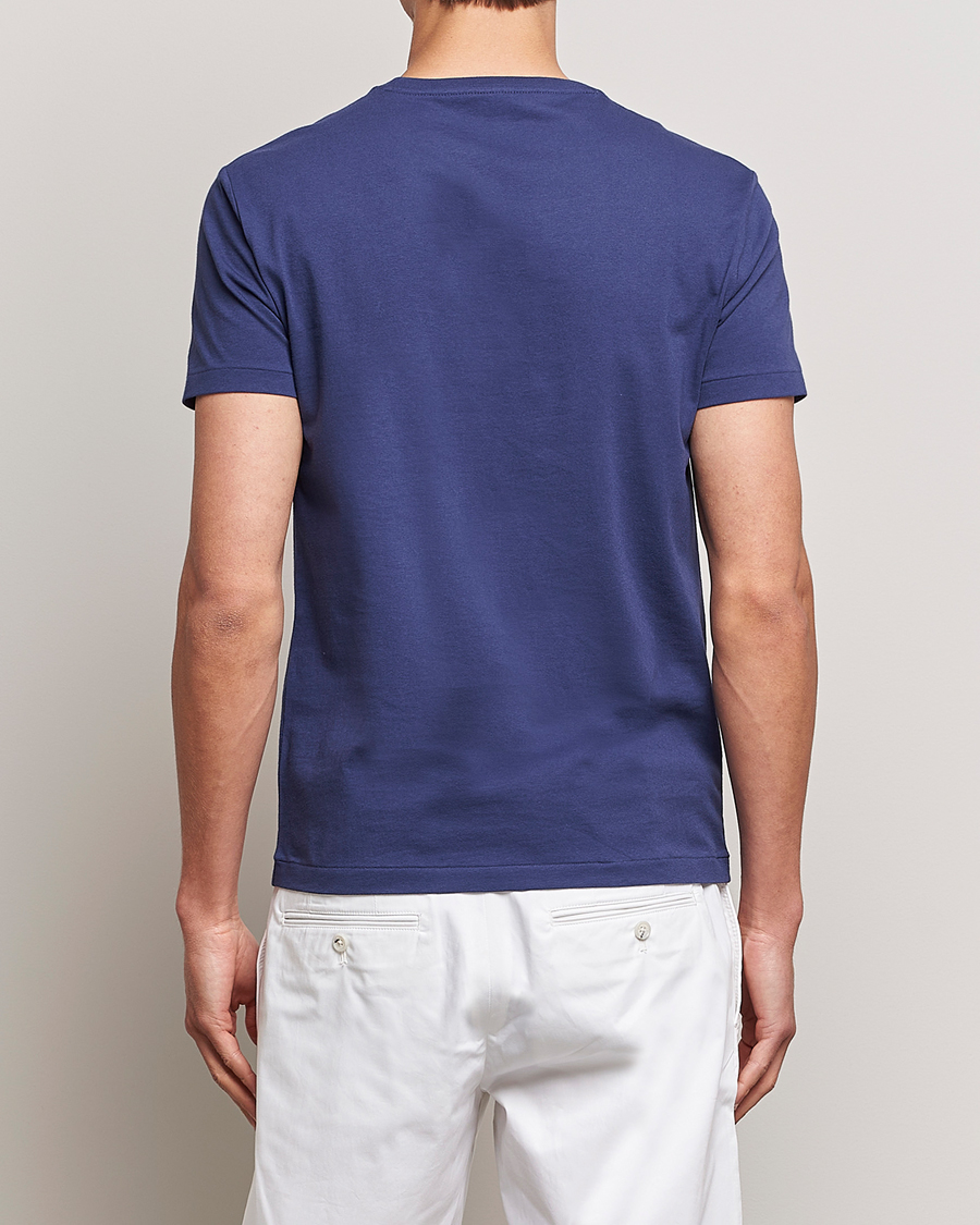 Herre | T-Shirts | Polo Ralph Lauren | Crew Neck T-Shirt Boathouse Navy