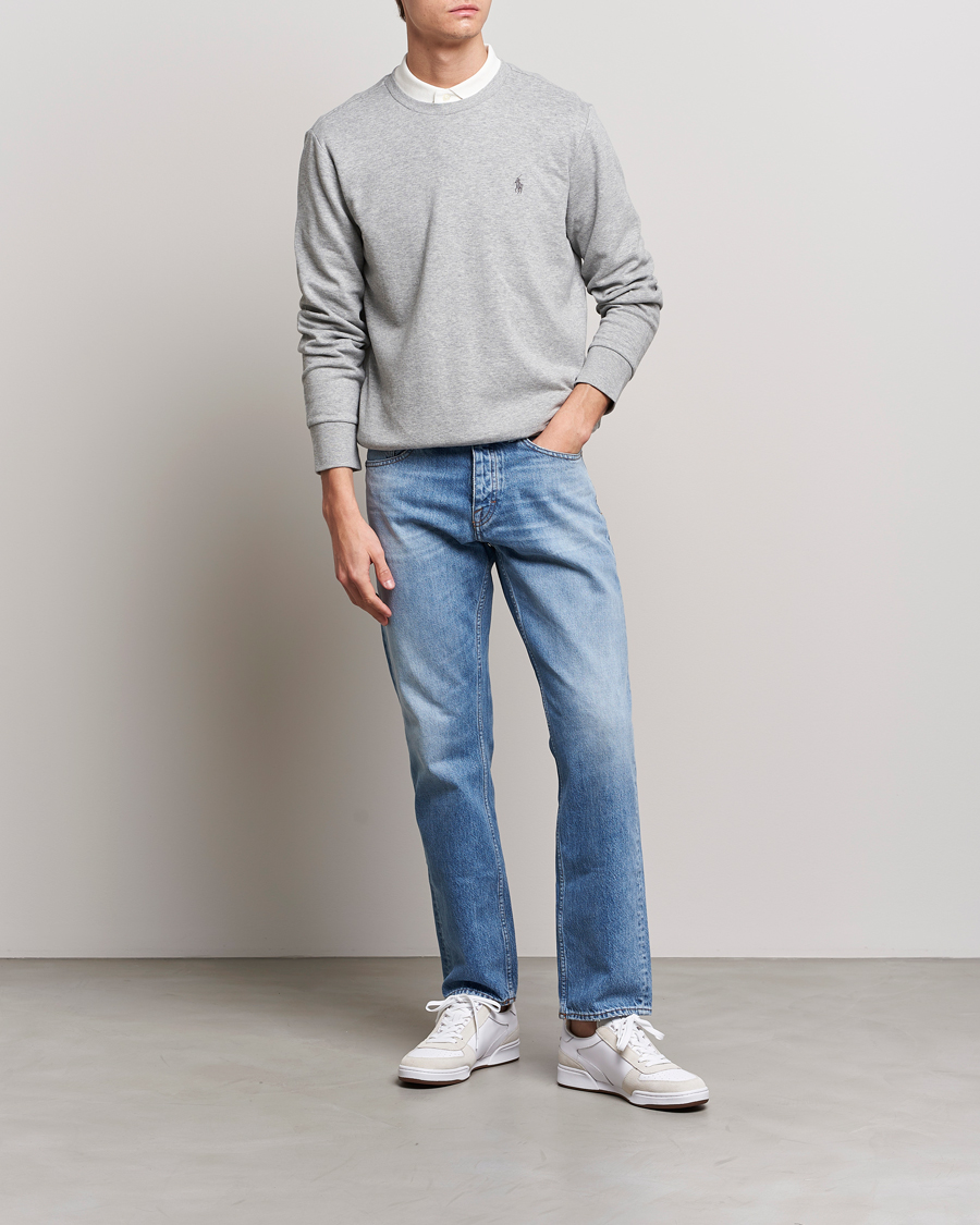 Herre | Gensere | Polo Ralph Lauren | Double Knitted Jersey Sweatshirt Andover Heather
