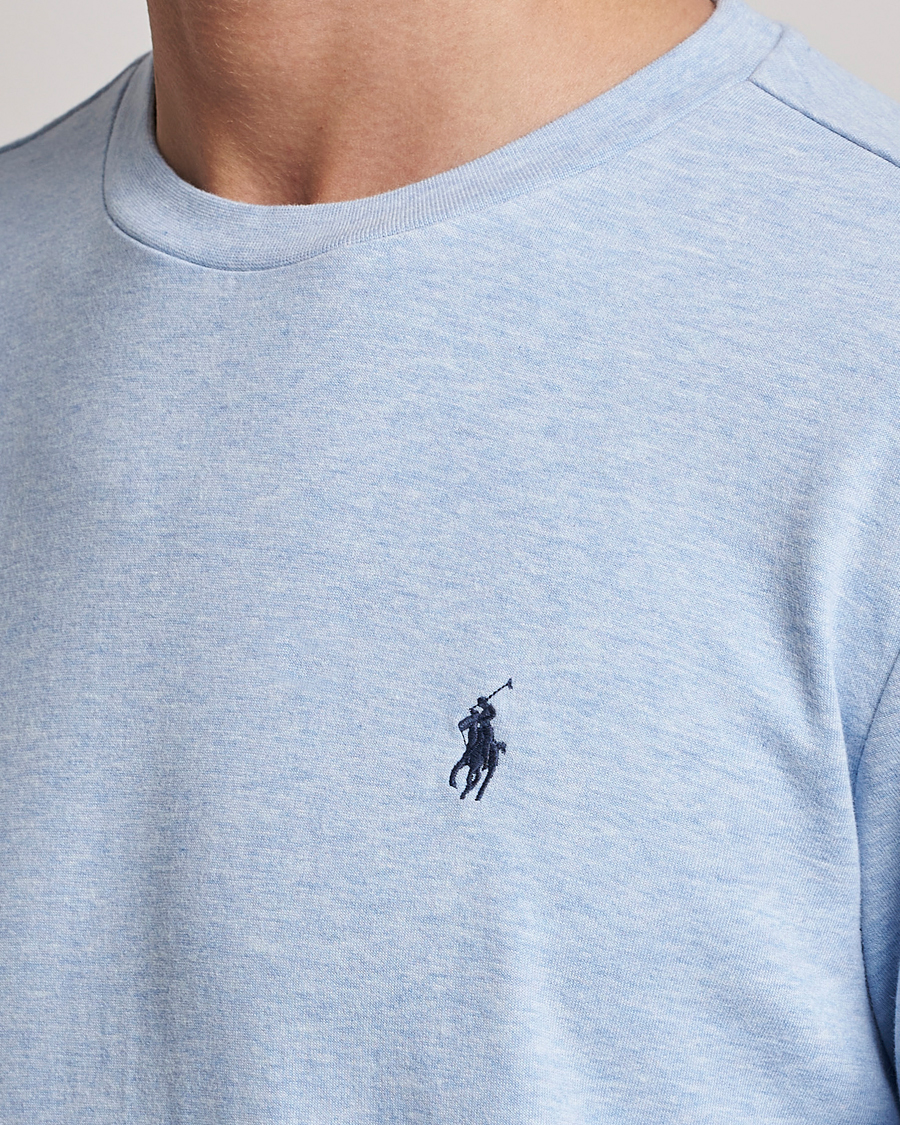 Herre | Gensere | Polo Ralph Lauren | Double Knitted Jersey Sweatshirt Elite Blue Heather