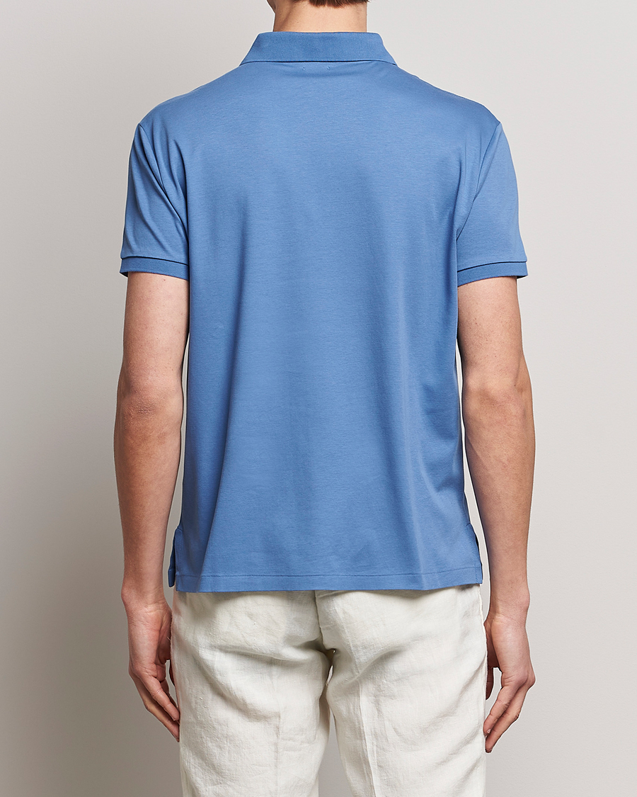 Herre | Pikéer | Polo Ralph Lauren | Luxury Pima Cotton Polo French Blue