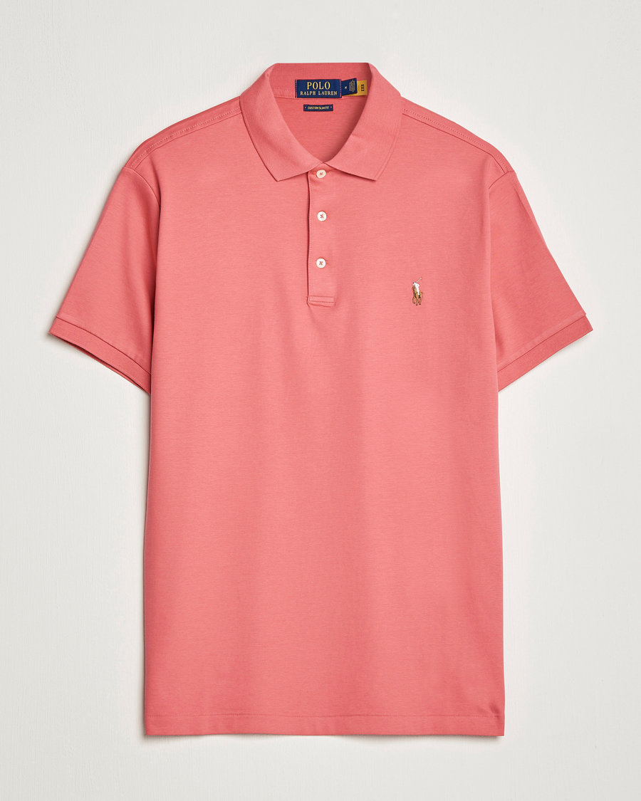 Herre | | Polo Ralph Lauren | Luxury Pima Cotton Polo Red Sky