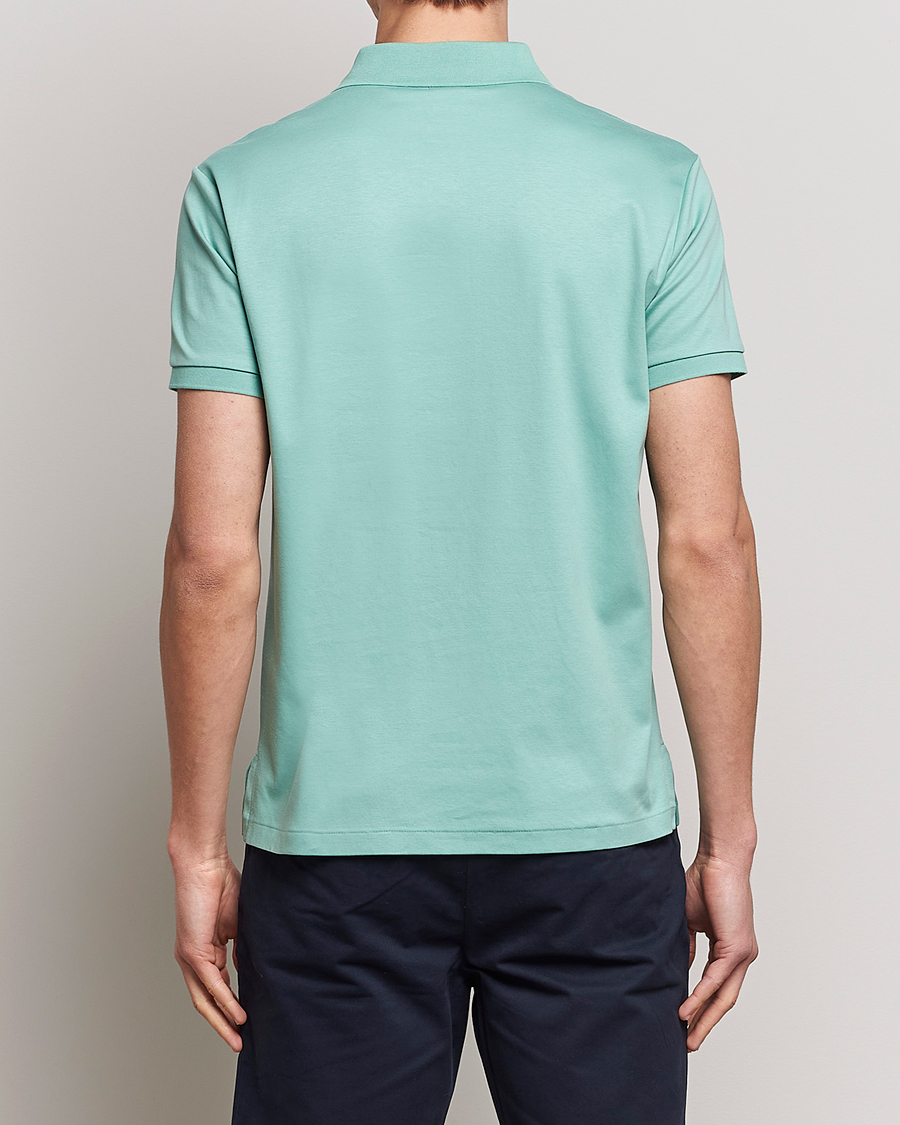 Herre | Pikéer | Polo Ralph Lauren | Luxury Pima Cotton Polo Essex Green