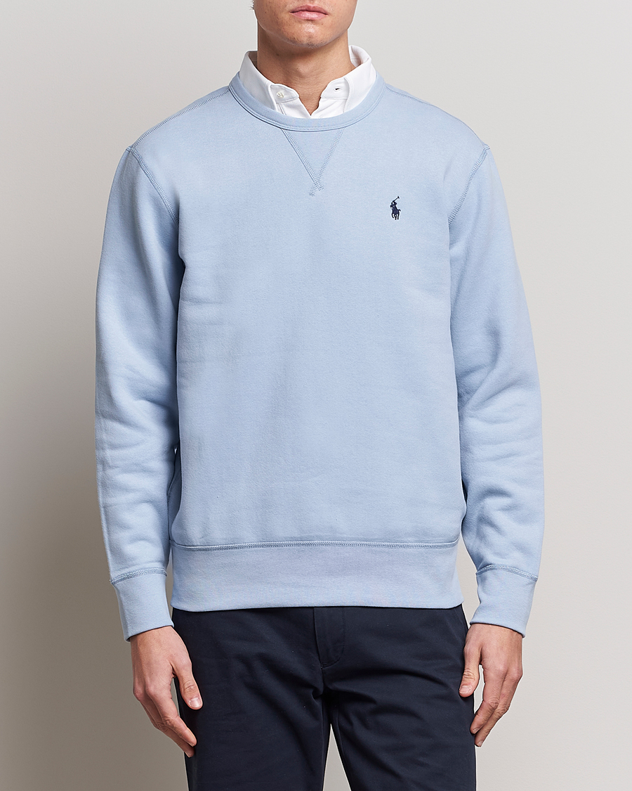 Herre | Sweatshirts | Polo Ralph Lauren | Crew Neck Sweatshirt Estate Blue