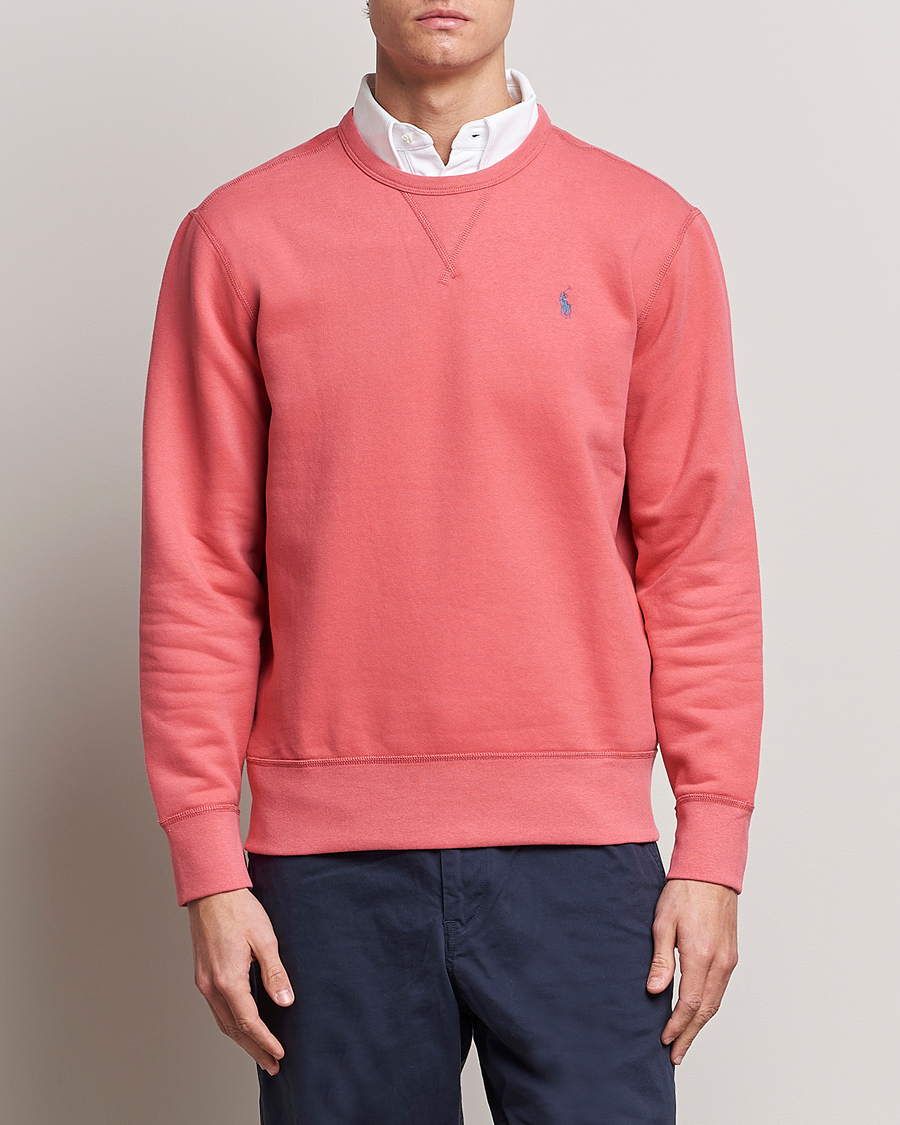 Herre | Gensere | Polo Ralph Lauren | Crew Neck Sweatshirt Red Sky